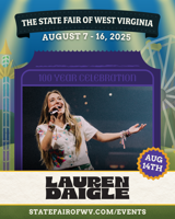 Tickets on sale for Lauren Daigle at the West Virginia State Fair
